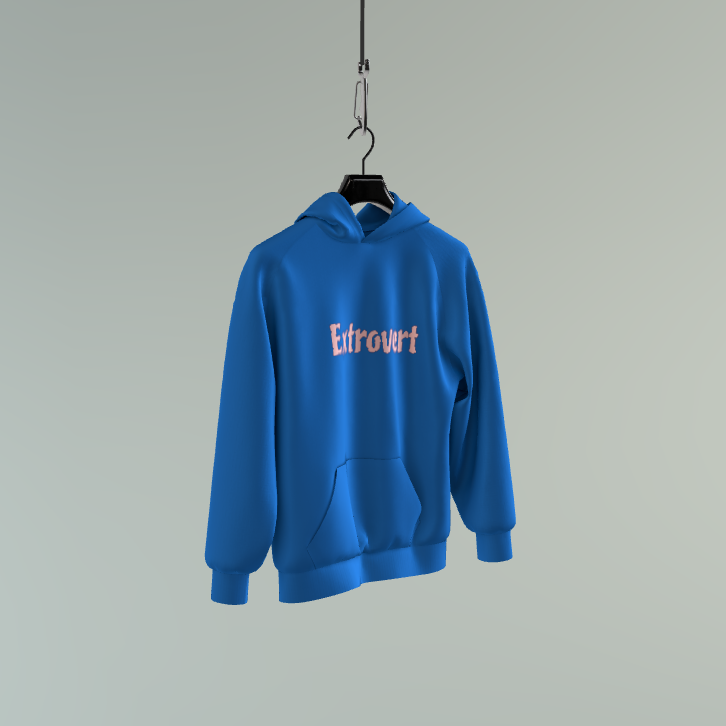 Introvert - Extrovert Couple Hoodie