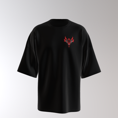 The Devil’s Mark Oversized Tee – Bold Streetwear Style