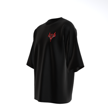 The Devil’s Mark Oversized Tee – Bold Streetwear Style